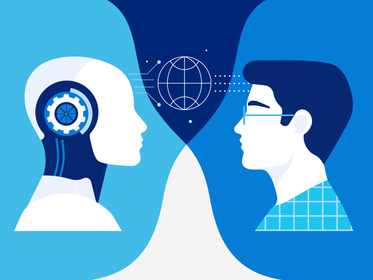 AI vs human developer raising the question of how AI will change software development in the future.