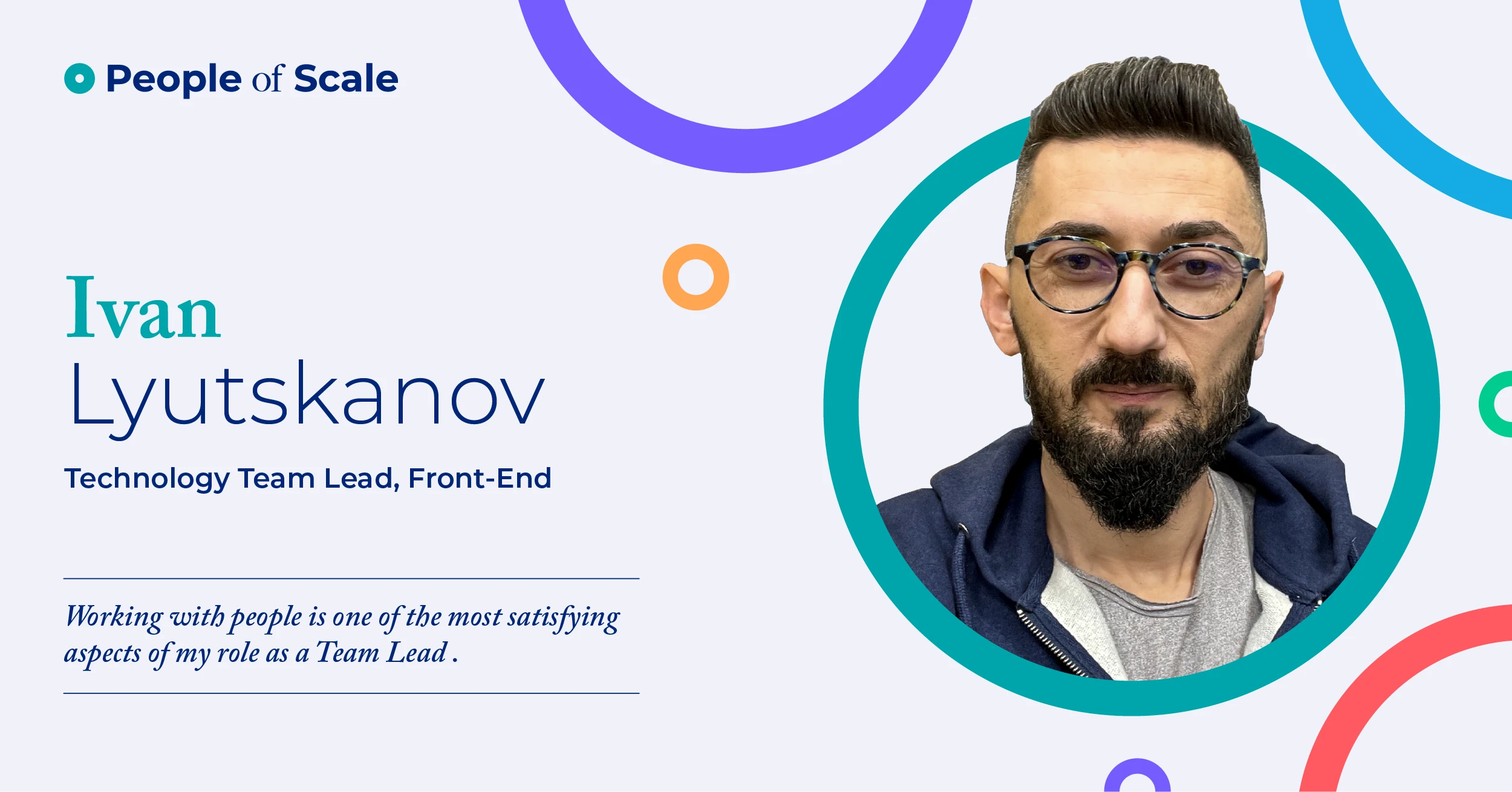 Rise & Shine with Ivan Luytskanov, Front-End Technology Team Lead at Scalefocus