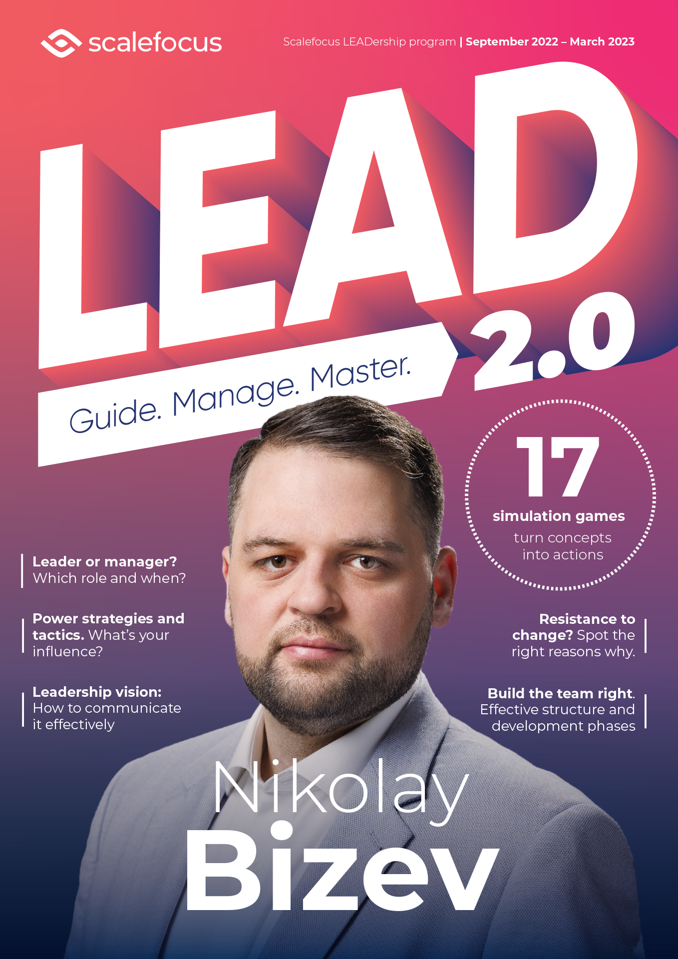 Nikolay Bizev certificate of Lead Excellence program
