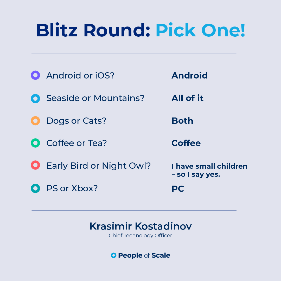 Meet Krasimir: The CTO Who Sees Beyond the Code